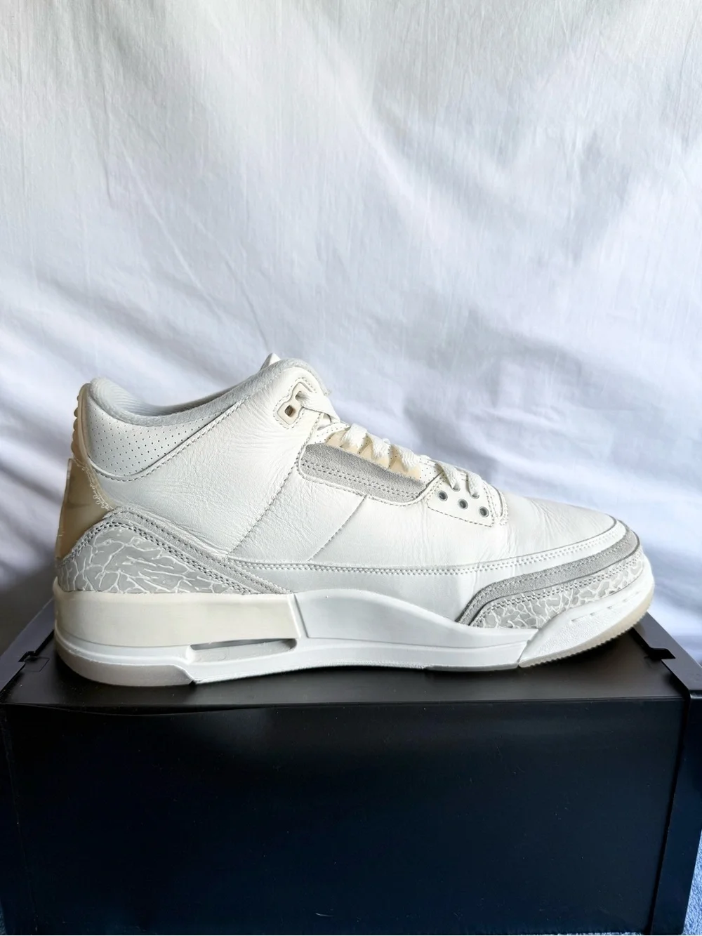 AUTHENTIC Jordan 3 Retro SE Craft Ivory Size 12 FJ9479-100 2023 PRE-OWNED